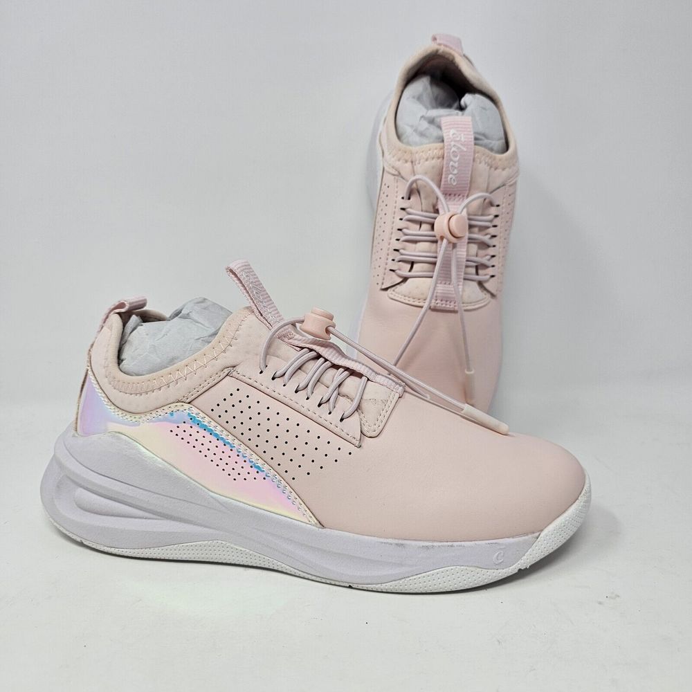 Clove Classic‎ Limited Edition Pink Hologaphic Womens Size 5.5